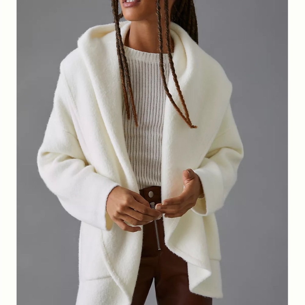 Anthropologie wool and alpaca hygge cardigan- new got for xmas gift last year,